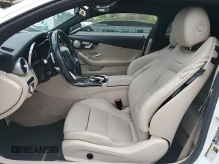 2017 Mercedes-Benz C 300 with VIN WDDWJ4JB3HF386989, listed as a Copart auction lot 51231535 with Not Provided miles and Salvage Title. Bid and sale history available at carsss.com. Image 7.