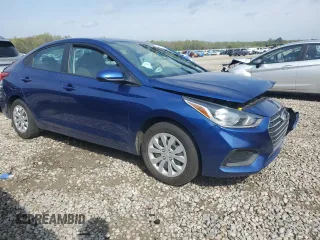 2022 Hyundai Accent SE with VIN 3KPC24A62NE178962, listed as a Copart auction lot 51630585 with Not Provided miles and Salvage Title. Bid and sale history available at DreamBid. Image 4.