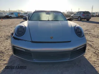 2023 Porsche 911 Carrera with VIN WP0AA2A98PS206062, listed as a Copart auction lot 43438155 with 26,198 mi miles and Salvage Title. Bid and sale history available at carsss.com. Image 5.