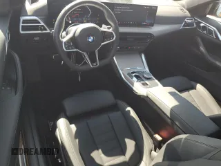 2025 BMW 4 Series 430i with VIN WBA43DA02SCT09580, listed as a Copart auction lot 61768505 with 3,051 mi miles and Salvage title. Bid and sale history available at DreamBid. Image 8.