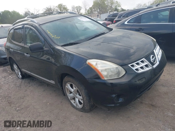 2011 Nissan Rogue SV with VIN JN8AS5MT3BW188632, listed as a IAAI auction lot 41934956 with 182,678 mi miles. Bid and sale history available at carsss.com. Image 1.
