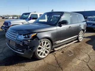 2016 Land Rover Range Rover Supercharged z VIN SALGS2EF9GA266180, wystawiony jako Copart lot #54771465 z przebiegiem 168 358 mil mil oraz Czysty tytuł • Clean title. Historia ofert i sprzedaży dostępna na DreamBid. Obrazek 1.
