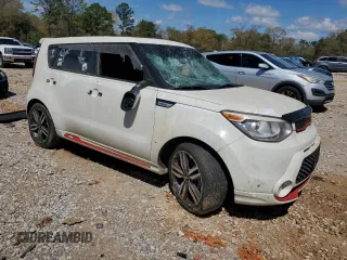2014 Kia Soul + with VIN KNDJP3A58E7031460, listed as a Copart auction lot 49728695 with 0 mi miles and Salvage Title. Bid and sale history available at carsss.com. Image 4.