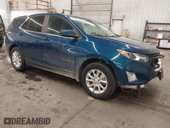 2021 Chevrolet Equinox LT with VIN 3GNAXKEV0ML351894, listed as a IAAI auction lot 41602387 with 66,393 mi miles. Bid and sale history available at carsss.com. Image 1.