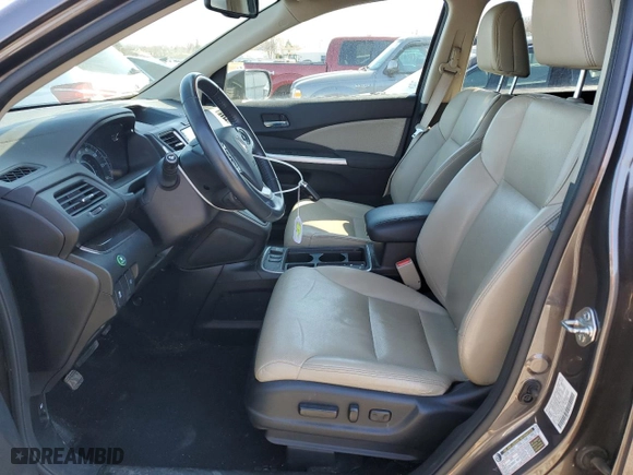 2015 Honda CR-V EX-L with VIN 2HKRM4H72FH679558, listed as a Copart auction lot 50355005 with 107,899 mi miles and Salvage Title. Bid and sale history available at carsss.com. Image 7.
