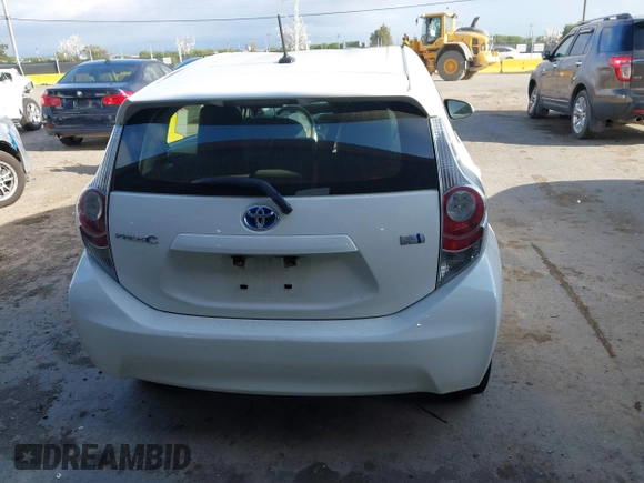 2012 Toyota Prius c One with VIN JTDKDTB38C1514005, listed as a IAAI auction lot 41903868 with 62,344 mi miles. Bid and sale history available at carsss.com. Image 17.