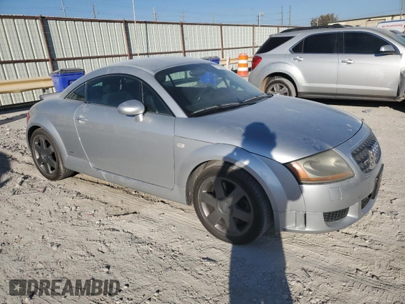 2004 Audi TT with VIN TRUWF28N841019275, listed as a Copart auction lot 77997434 with 206,733 mi miles and Clean Title. Bid and sale history available at carsss.com. Image 4.