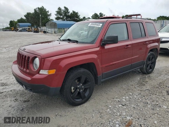2015 Jeep Patriot Sport z VIN 1C4NJPBA8FD107106, wystawiony jako Copart lot #59589465 z przebiegiem 71 356 mil mil oraz Szkoda całkowita • Salvage title. Historia ofert i sprzedaży dostępna na DreamBid. Obrazek 1.