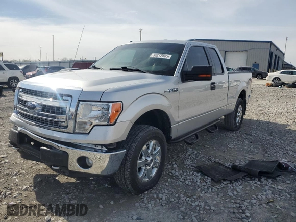 2014 Ford F-150 XL with VIN 1FTFX1EF3EFB58149, listed as a Copart auction lot 50212665 with 121,483 mi miles and Salvage Title. Bid and sale history available at DreamBid. Image 1.