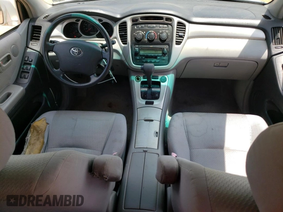 2005 Toyota Highlander with VIN JTEEP21A750111748, listed as a Copart auction lot 57151765 with 324,870 mi miles and Clean Title. Bid and sale history available at DreamBid. Image 8.
