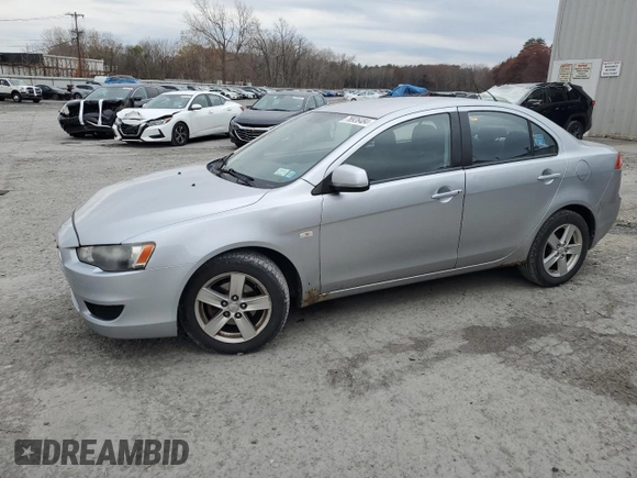 2009 Mitsubishi Lancer ES with VIN JA3AU26U59U039394, listed as a Copart auction lot 78926484 with 153,262 mi miles and Salvage Title. Bid and sale history available at carsss.com. Image 1.