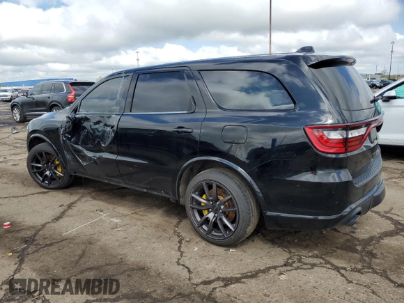 2018 Dodge Durango SRT with VIN 1C4SDJGJ7JC209575, listed as a Copart auction lot 56044395 with 101,629 mi miles and Clean title. Bid and sale history available at DreamBid. Image 2.
