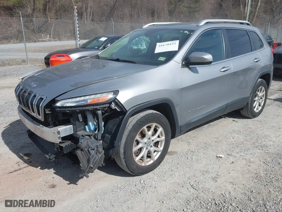 2016 Jeep Cherokee North with VIN 1C4PJMCS8GW115792, listed as a IAAI auction lot 41670422 with 141,450 mi miles. Bid and sale history available at carsss.com. Image 17.
