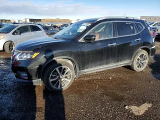 2020 Nissan Rogue SL with VIN 5N1AT2MVXLC711877, listed as a Copart auction lot 46475285 with 75,032 mi miles and Non Repairable. Bid and sale history available at carsss.com. Image 1.