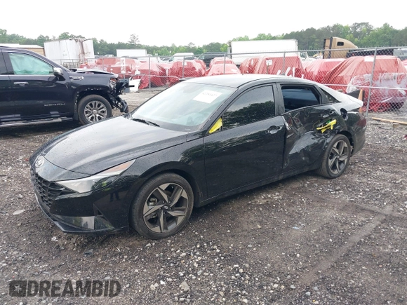 2023 Hyundai Elantra SEL with VIN KMHLS4AG6PU511334, listed as a IAAI auction lot 42281427 with 54,313 mi miles and . Bid and sale history available at DreamBid. Image 17.