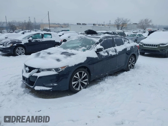 2017 Nissan Maxima SV with VIN 1N4AA6AP5HC418537, listed as a IAAI auction lot 41260140 with 56,140 mi miles. Bid and sale history available at carsss.com. Image 18.