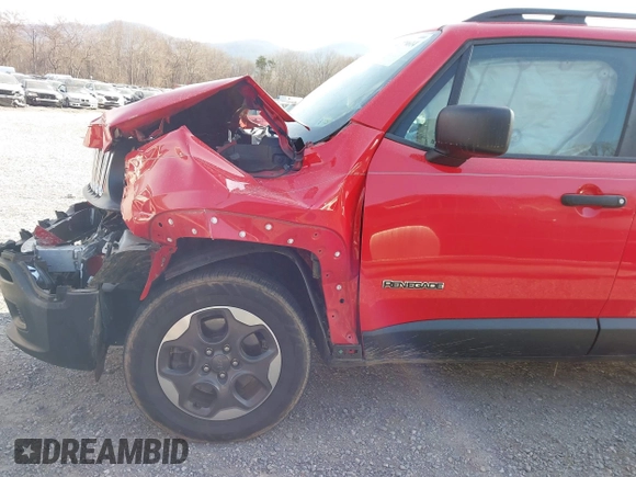 2018 Jeep Renegade Sport z VIN ZACCJBAB4JPJ63846, wystawiony jako IAAI lot #41779614 z przebiegiem 66 725 mil mil oraz . Historia ofert i sprzedaży dostępna na DreamBid. Obrazek 18.