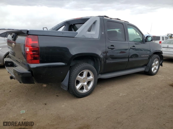 2010 Chevrolet Avalanche LT with VIN 3GNVKFE09AG100713, listed as a Copart auction lot 44765995 with 197,854 mi miles and Salvage Title. Bid and sale history available at carsss.com. Image 3.