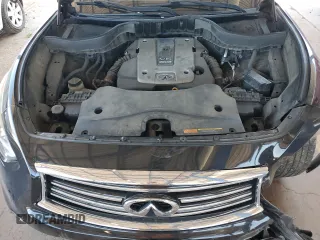 2015 Infiniti QX70 z VIN JN8CS1MW9FM481836, wystawiony jako Copart lot #57801425 z przebiegiem 130 011 mil mil oraz Szkoda całkowita • Salvage title. Historia ofert i sprzedaży dostępna na DreamBid. Obrazek 12.