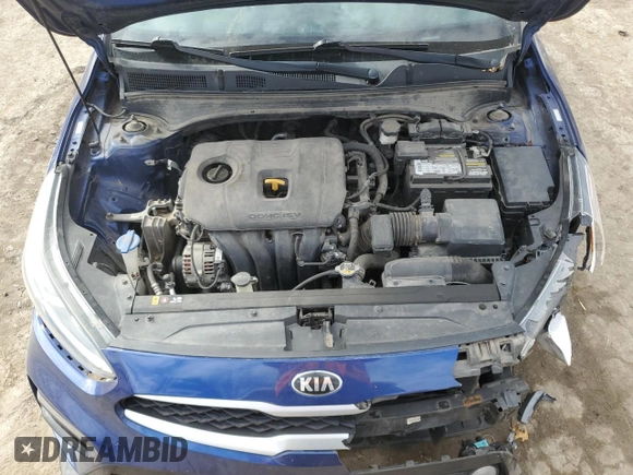 2019 Kia Forte LXS with VIN 3KPF24AD6KE093775, listed as a Copart auction lot 46467295 with 126,264 mi miles and Salvage Title. Bid and sale history available at DreamBid. Image 11.