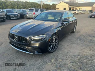 2021 Mercedes-Benz E-Class AMG E 53 with VIN W1KZF6BB0MA923835, listed as a Copart auction lot 80058874 with 33,195 mi miles and Clean Title. Bid and sale history available at carsss.com. Image 1.