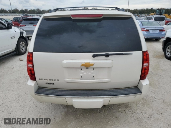 2013 Chevrolet Suburban LTZ with VIN 1GNSCKE05DR167323, listed as a Copart auction lot 78054084 with 0 mi miles and Salvage Title. Bid and sale history available at carsss.com. Image 6.