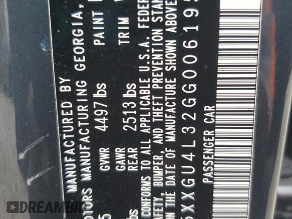 2016 Kia Optima EX z VIN 5XXGU4L32GG006195, wystawiony jako Copart lot #59544165 z przebiegiem 70 116 mil mil oraz Szkoda całkowita • Salvage title. Historia ofert i sprzedaży dostępna na DreamBid. Obrazek 12.