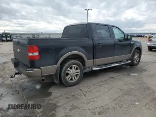2006 Ford F-150 XLT with VIN 1FTPW12V36KD91489, listed as a Copart auction lot 51174535 with 140,008 mi miles and Salvage Title. Bid and sale history available at carsss.com. Image 3.