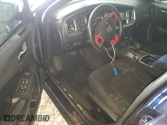 2014 Dodge Charger SE with VIN 2C3CDXBG7EH268734, listed as a Copart auction lot 62922204 with 0 mi miles and Salvage Title. Bid and sale history available at carsss.com. Image 8.