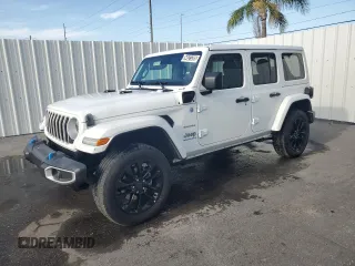 2024 Jeep Wrangler Sahara with VIN 1C4RJXP67RW232094, listed as a Copart auction lot 54521285 with 17,795 mi miles and Clean Title. Bid and sale history available at DreamBid. Image 1.