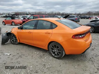 2014 Dodge Dart SXT with VIN 1C3CDFBB3ED824534, listed as a Copart auction lot 76323053 with 62,517 mi miles and Salvage Title. Bid and sale history available at carsss.com. Image 2.