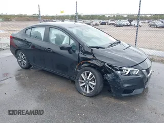 2021 Nissan Versa SV with VIN 3N1CN8EV9ML890544, listed as a IAAI auction lot 40990763 with 83,944 mi miles. Bid and sale history available at carsss.com. Image 6.