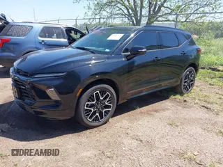 2024 Chevrolet Blazer RS with VIN 3GNKBERS6RS240185, listed as a IAAI auction lot 41981270 with Not provided miles and . Bid and sale history available at DreamBid. Image 2.