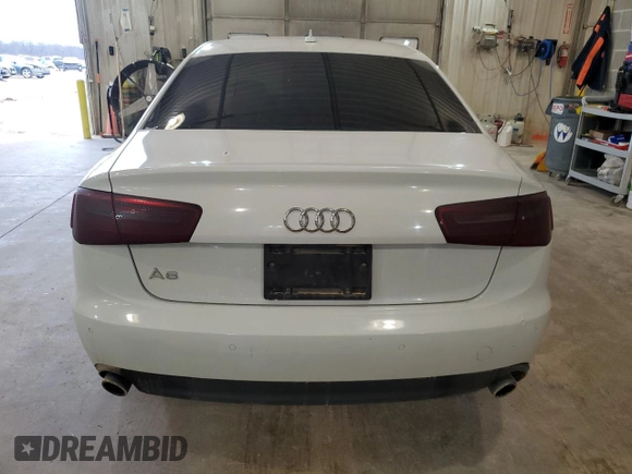 2013 Audi A6 2.0T Premium Plus with VIN WAUDFAFCXDN006742, listed as a Copart auction lot 85438854 with 119,601 mi miles and Salvage Title. Bid and sale history available at carsss.com. Image 6.