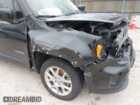 2021 Jeep Renegade Latitude with VIN ZACNJDB16MPN32088, listed as a IAAI auction lot 41503737 with 76,776 mi miles and . Bid and sale history available at DreamBid. Image 17.