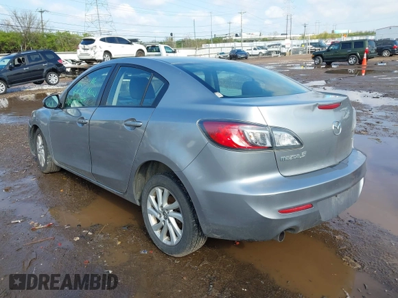 2013 Mazda 3 i Touring with VIN JM1BL1VP5D1750277, listed as a IAAI auction lot 42010525 with 174,192 mi miles and . Bid and sale history available at carsss.com. Image 3.