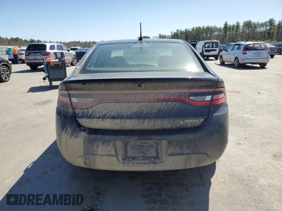 2013 Dodge Dart Limited with VIN 1C3CDFCA1DD294021, listed as a Copart auction lot 54663375 with 66,179 mi miles and Clean Title. Bid and sale history available at carsss.com. Image 6.