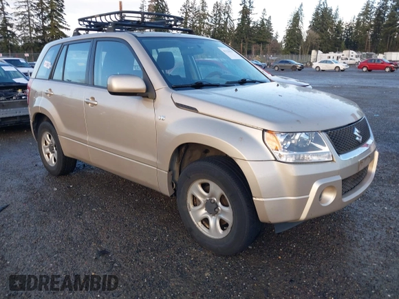 2007 Suzuki Grand Vitara with VIN JS3TD941074200440, listed as a IAAI auction lot 41125927 with 209,218 mi miles and . Bid and sale history available at DreamBid. Image 1.
