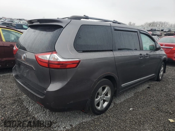 2017 Toyota Sienna LE Auto Access Seat with VIN 5TDKZ3DC4HS856642, listed as a Copart auction lot 43782355 with Not Provided miles and Salvage Title. Bid and sale history available at DreamBid. Image 3.