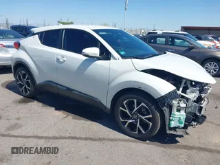 2018 Toyota C-HR XLE with VIN NMTKHMBX0JR016330, listed as a IAAI auction lot 42575684 with 60,810 mi miles and . Bid and sale history available at DreamBid. Image 1.