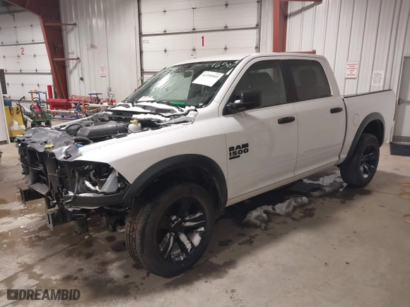 2024 Ram 1500 Classic Warlock with VIN 1C6RR7LG7RS148377, listed as a IAAI auction lot 41359549 with 21,085 mi miles. Bid and sale history available at carsss.com. Image 17.