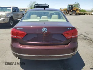 2013 Volkswagen Passat TDI SE with VIN 1VWBN7A36DC053461, listed as a Copart auction lot 54435055 with 197,995 mi miles and Clean Title. Bid and sale history available at carsss.com. Image 6.