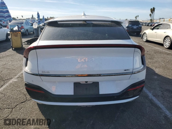 2023 Kia EV6 GT-Line with VIN KNDC44LA6P5091981, listed as a Copart auction lot 78285494 with 22,726 mi miles and Salvage Title. Bid and sale history available at carsss.com. Image 6.