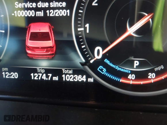 2014 BMW 7 Series ALPINA B7 with VIN WBAYE8C58ED135475, listed as a IAAI auction lot 41417075 with 102,364 mi miles. Bid and sale history available at carsss.com. Image 15.