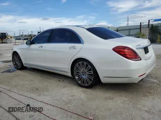 2017 Mercedes-Benz S 550 with VIN WDDUG8FB8HA331053, listed as a Copart auction lot 41588304 with 46,318 mi miles and Salvage Title. Bid and sale history available at carsss.com. Image 2.