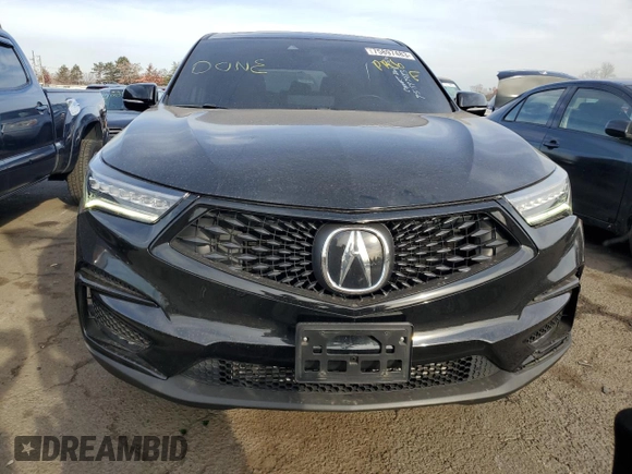 2019 Acura RDX w/A-Spec Pkg with VIN 5J8TC2H64KL019405, listed as a Copart auction lot 75897483 with 51,533 mi miles. Bid and sale history available at carsss.com. Image 5.