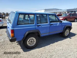 1996 Jeep Cherokee SE with VIN 1J4FT28S1TL108840, listed as a Copart auction lot 46951195 with 257,004 mi miles and Salvage Title. Bid and sale history available at carsss.com. Image 3.