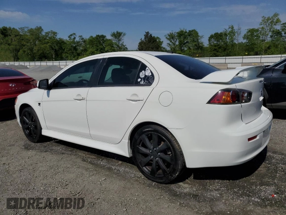 2014 Mitsubishi Lancer GT with VIN JA32U8FWXEU003400, listed as a Copart auction lot 53673975 with 116,253 mi miles and Salvage Title. Bid and sale history available at DreamBid. Image 2.