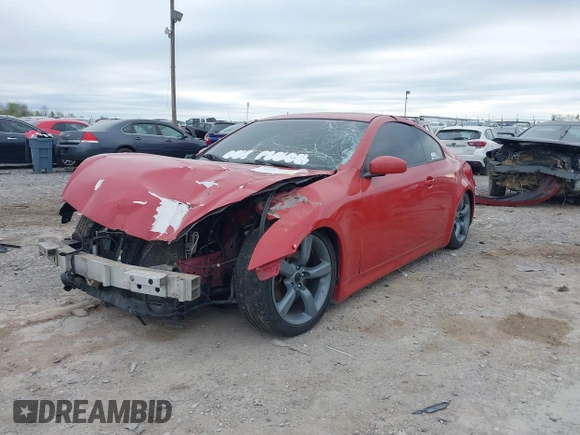 2006 Infiniti G35 Coupe with VIN JNKCV54E86M707249, listed as a IAAI auction lot 42064085 with 138,965 mi miles. Bid and sale history available at carsss.com. Image 12.