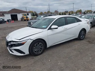 2024 Hyundai Elantra SEL with VIN KMHLM4DG6RU732392, listed as a IAAI auction lot 40746608 with 8,331 mi miles. Bid and sale history available at carsss.com. Image 17.